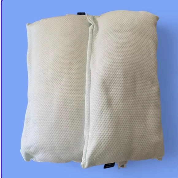 Serta Rest TWO Deluxe Luxury White/Cream King Size Pillows 20”x 36” - Picture 2 of 9